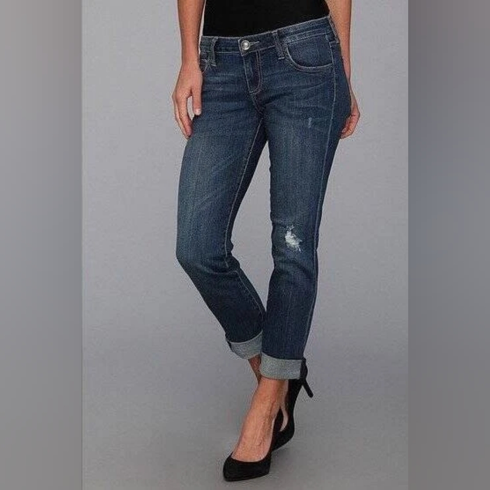 Kut from the Kloth - Catherine Boyfriend Jeans | Size 2 | Classic Blue Extensive